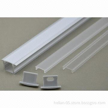 Aluminum recessed LED extrusion with slim line 15mm for heatsink